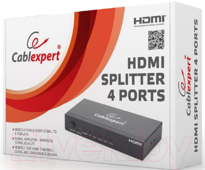 Сплиттер Cablexpert DSP-4PH4-02