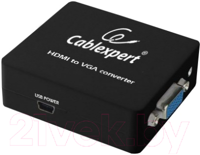Конвертер цифровой Cablexpert DSC-HDMI-VGA-001 - фото