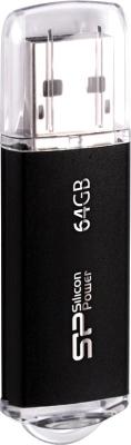 Usb flash накопитель Silicon Power Ultima II I-Series Black 64 Gb (SP064GBUF2M01V1K) - фото