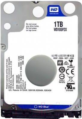 Жесткий диск Western Digital Blue 1TB (WD10SPZX) - фото