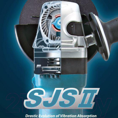 Профессиональная угловая шлифмашина Makita GA6040C