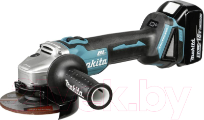 Профессиональная угловая шлифмашина Makita DGA504RME - фото