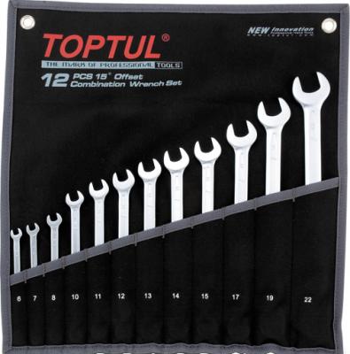 Набор ключей Toptul GPAB1204 - фото