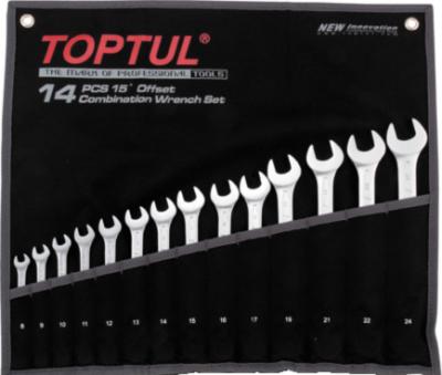 Набор ключей Toptul GPAB1404 - фото