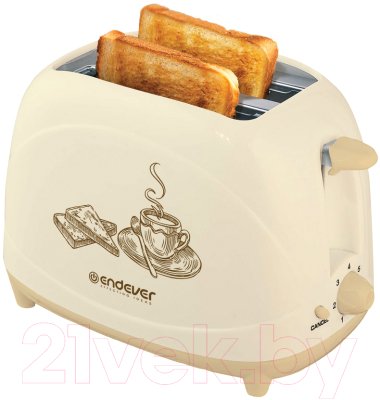 Тостер Endever Skyline ST-108 (бежевый) - фото