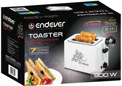 Тостер Endever Skyline ST-111