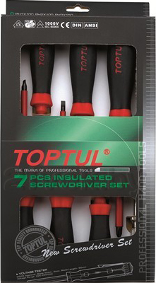 Набор отверток Toptul GAAE0704 - фото