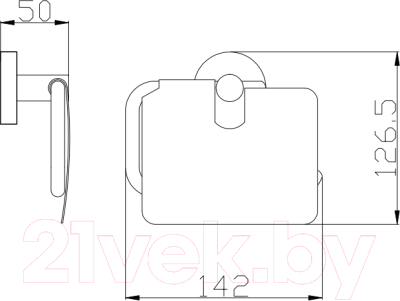 Держатель для туалетной бумаги Slezak RAV COA0400