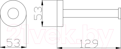 Держатель для туалетной бумаги Slezak RAV COA0402