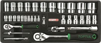 Универсальный набор инструментов Toptul GCAT3402 (34 предмета) - фото
