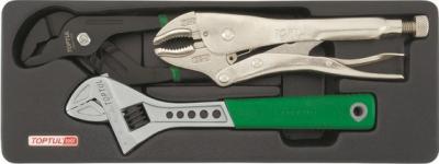 Набор губцевого инструмента Toptul GBAT0301 - фото