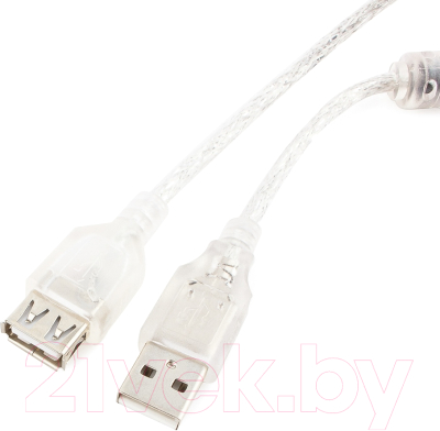 Удлинитель кабеля Cablexpert CCF-USB2-AMAF-TR-0.75M - фото