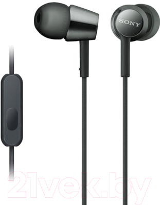 Наушники-гарнитура Sony MDR-EX155APB - фото