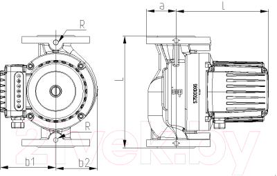 Циркуляционный насос IMP PUMPS GHNbasic II 40-190F