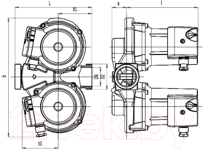 Циркуляционный насос IMP PUMPS GHND 32/120-180