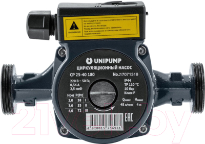 Циркуляционный насос Unipump CP 25-40 180 - фото