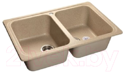 Мойка кухонная GranFest Standart GF-S780K (песок) - фото