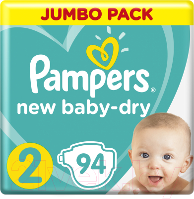 Подгузники детские Pampers New Baby-Dry 2 - фото