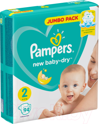 Подгузники детские Pampers New Baby-Dry 2