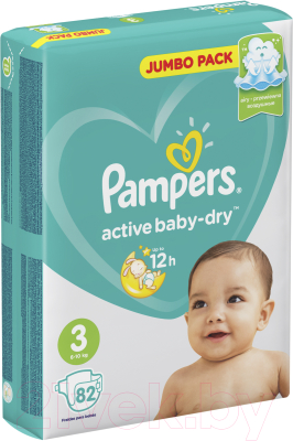 Подгузники детские Pampers Active Baby-Dry 3 Midi