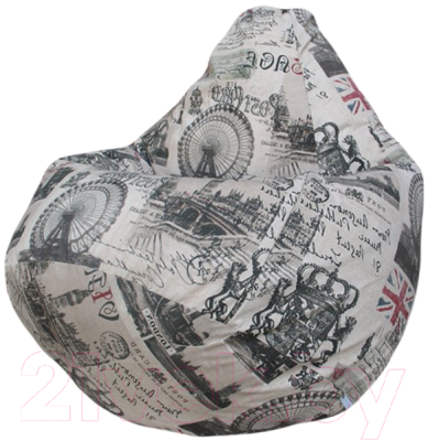 Бескаркасное кресло Flagman Груша Макси Г2.4-03 - фото