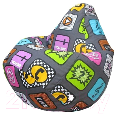 Бескаркасное кресло Flagman Груша Макси Г2.4-07 - фото