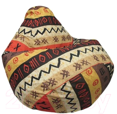 Бескаркасное кресло Flagman Груша Макси Г2.4-11 (Африкан) - фото