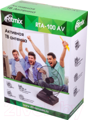 Цифровая антенна для тв Ritmix RTA-100 AV