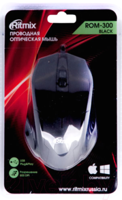 Мышь Ritmix ROM-300