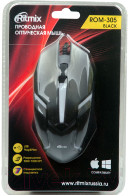Мышь Ritmix ROM-305