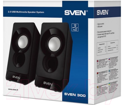 Мультимедиа акустика Sven 300