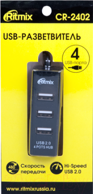 USB-хаб Ritmix CR-2402