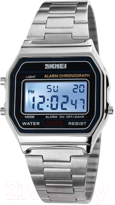 Часы наручные унисекс Skmei 1123-2 (серебристый)