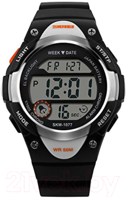Часы наручные детские Skmei 1077-1 (черный) - фото