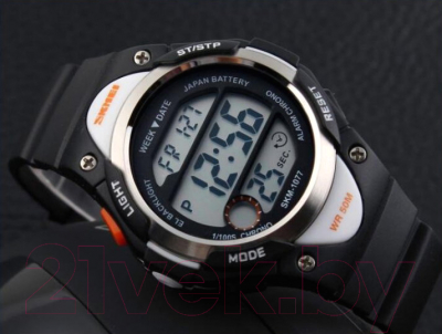 Часы наручные детские Skmei 1077-1 (черный)