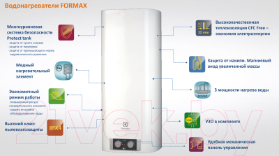 Накопительный водонагреватель Electrolux EWH 30 Formax