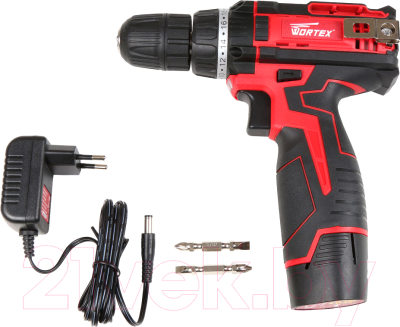 Аккумуляторная дрель-шуруповерт Wortex BD 1213 DLi