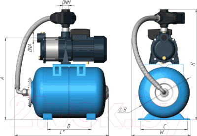 Насосная станция Unipump Auto MH 500A