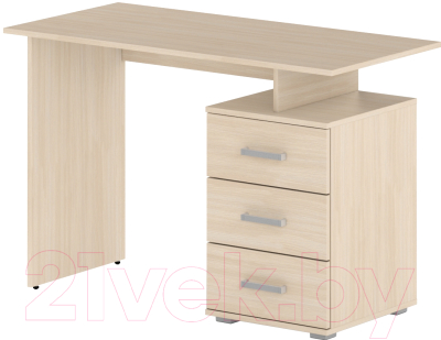 Письменный стол Славянская столица Д-СП1 (дуб молочный) - фото