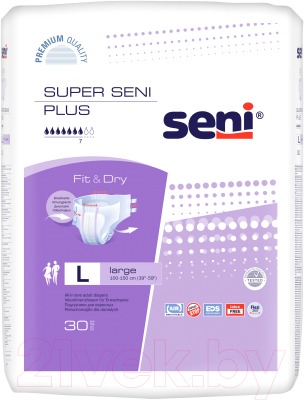 Подгузники для взрослых Seni Super Plus Large - фото