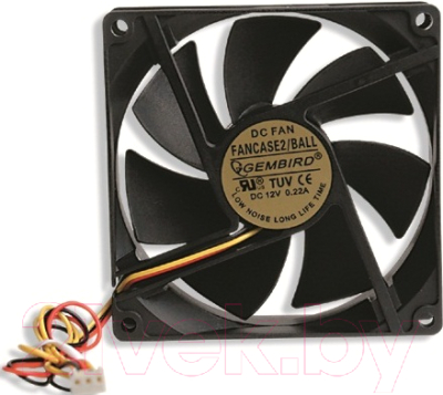 Вентилятор для корпуса Gembird Fancase2/Ball
