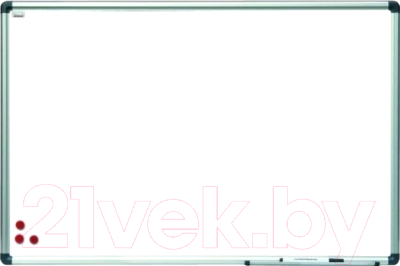 Магнитно-маркерная доска 2x3 ALU23 TSA129 (90x120, белый) - фото