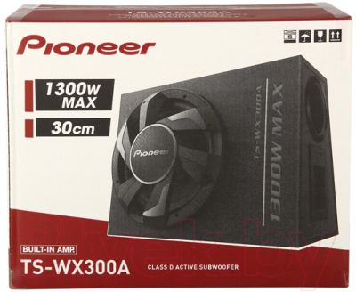 Корпусной активный сабвуфер Pioneer TS-WX300A