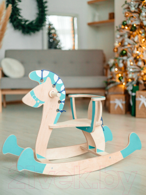 Качалка детская Woody Лошадка-3 / 01515