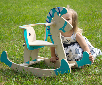 Качалка детская Woody Лошадка-3 / 01515