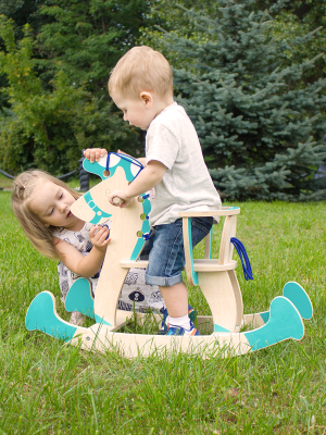 Качалка детская Woody Лошадка-3 / 01515