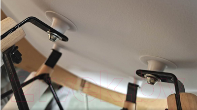 Стул Mio Tesoro Бари SC-001 (белый/дерево)