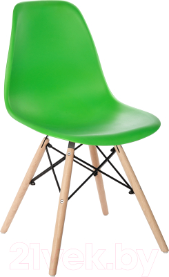 Стул Mio Tesoro Бари SC-001 (зеленый/дерево) - фото