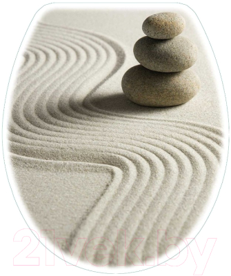 Сиденье для унитаза Bisk Yucca Foto 04155 - фото