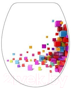 Сиденье для унитаза Bisk Snail Foto 04502 - фото